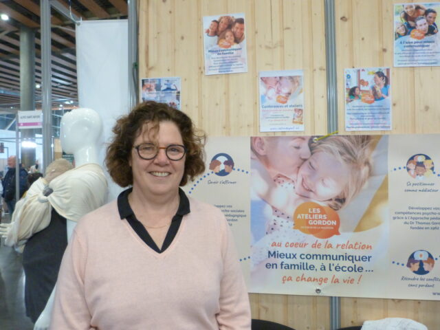 Anne-Catherine Sion formatrice CNV au sein des Ateliers Gordon à Lille